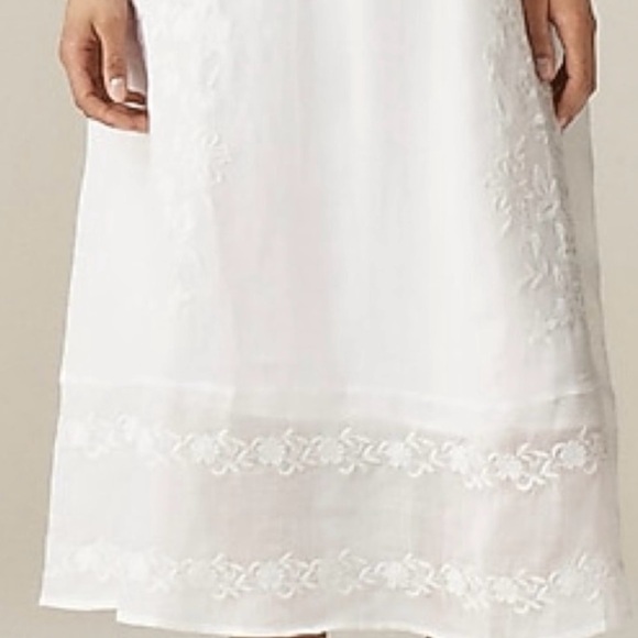 J. Crew White Midi Dress - Picture 5 of 12